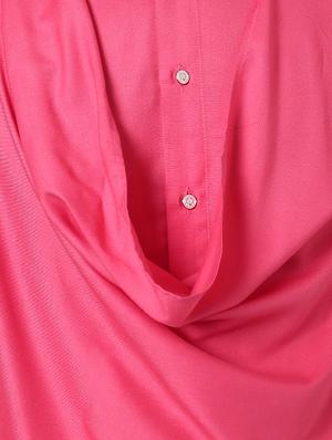 pink rayon long kurta - 15296444 - Standard Image - 4