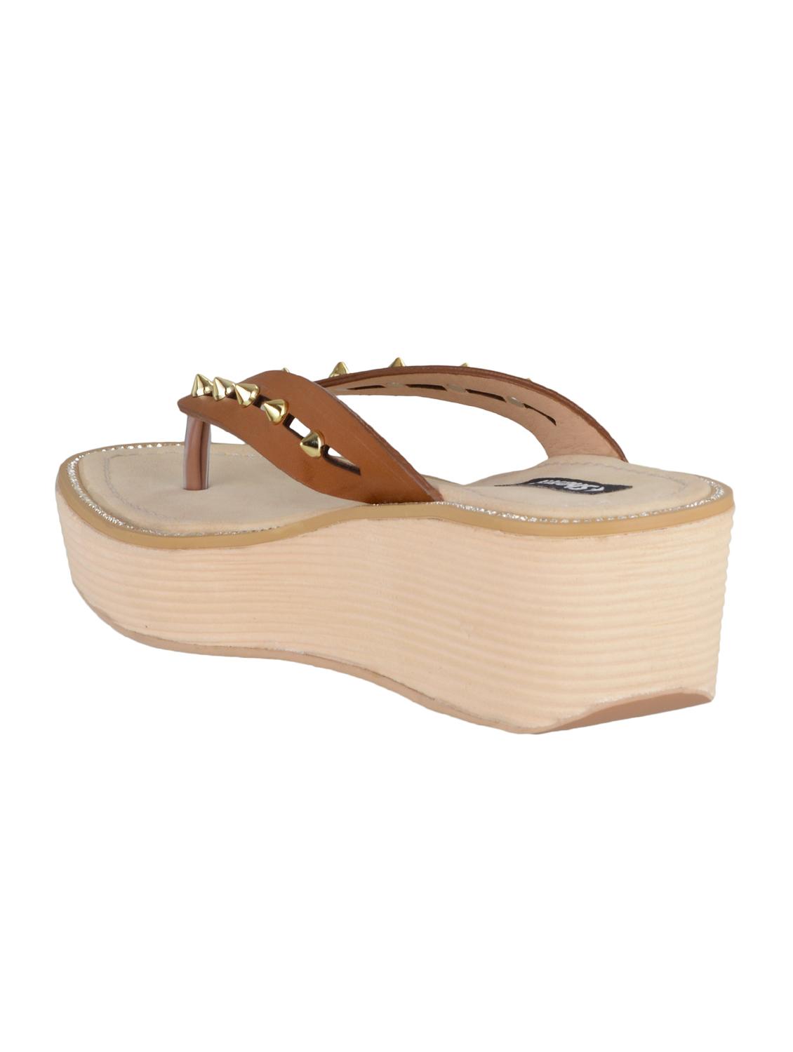 tan toe separator flip flop - 15296568 - Zoom Image - 4