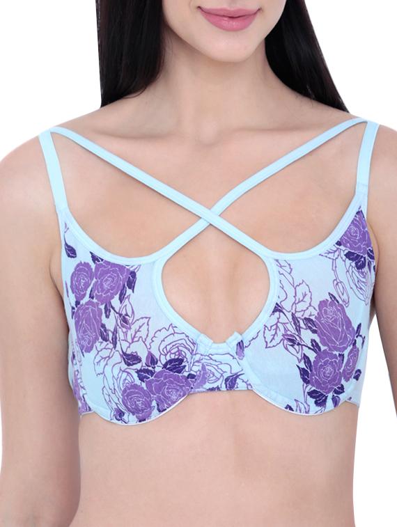set of 2 lightly padded cage bra - 15300680 - Zoom Image - 4