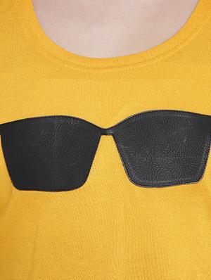 Graphic print crop top - 15301066 - Standard Image - 4