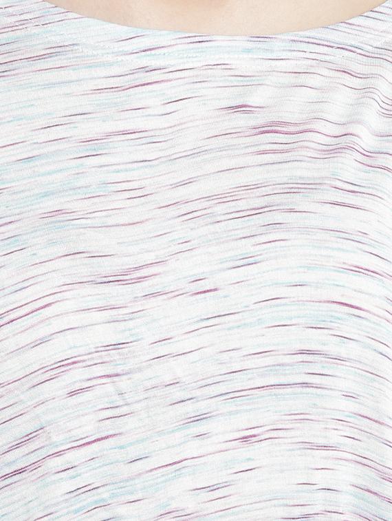melange cut out back crop top - 15301067 - Zoom Image - 4
