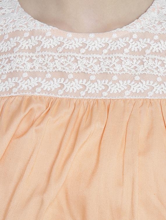 cold shoulder ruffle detail tunic - 15301125 - Zoom Image - 4