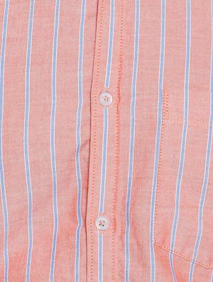 pink cotton casual shirt - 15305787 - Standard Image - 4