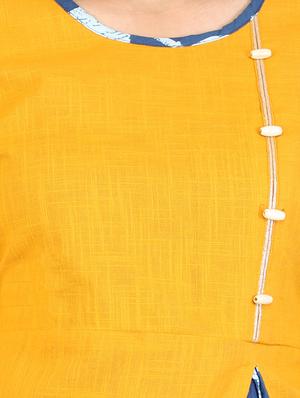 a-line printed kurta - 15307050 - Standard Image - 4