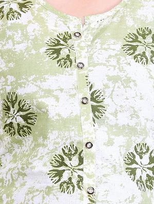 straight printed kurta - 15307052 - Standard Image - 4