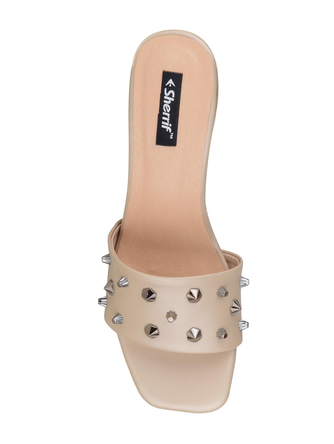 beige slip on sandal - 15308156 - Zoom Image - 4