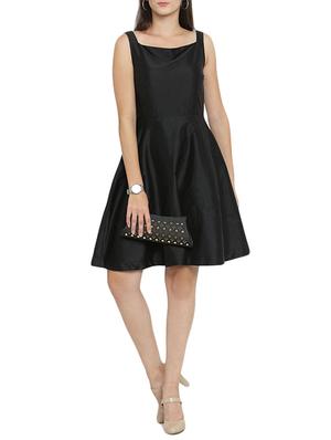 zip up back fit & flare dress - 15308770 - Standard Image - 4