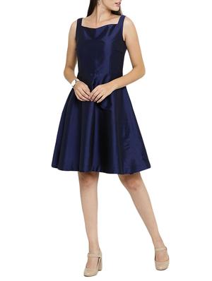 zip up back flared dress - 15308772 - Standard Image - 4