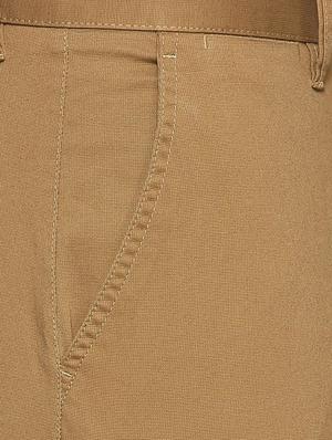 brown cotton chinos - 15311567 - Standard Image - 4