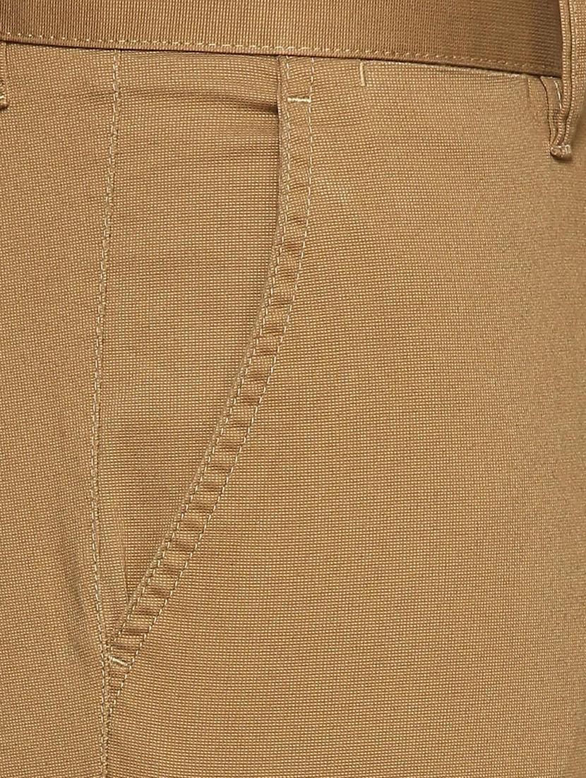 brown cotton chinos - 15311567 - Zoom Image - 4