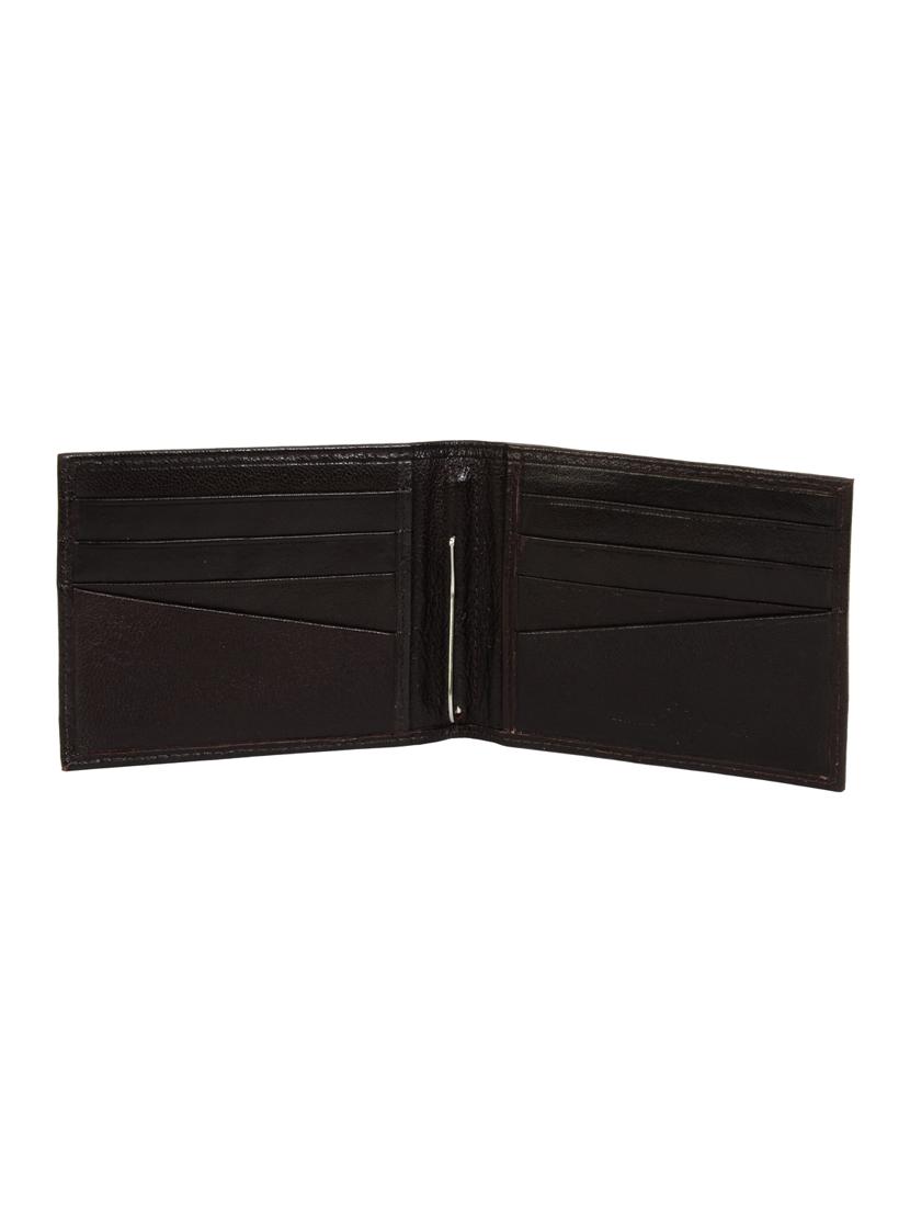 brown leather wallet with key ring - 15312319 - Zoom Image - 4