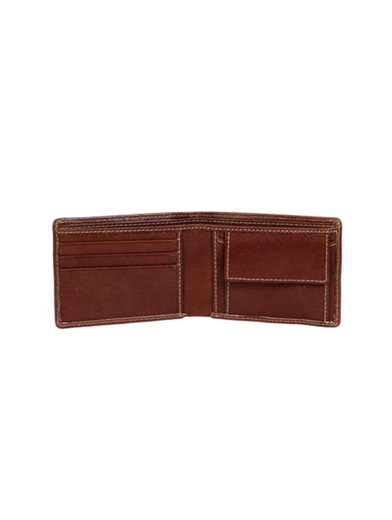 brown leather wallet with key ring - 15312384 - Zoom Image - 4