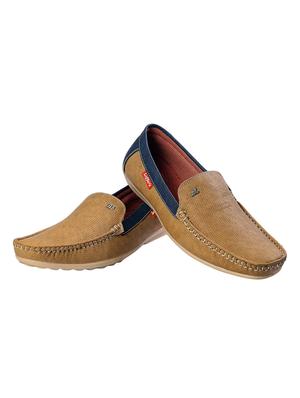 beige leatherette slip on loafer - 15312443 - Standard Image - 4