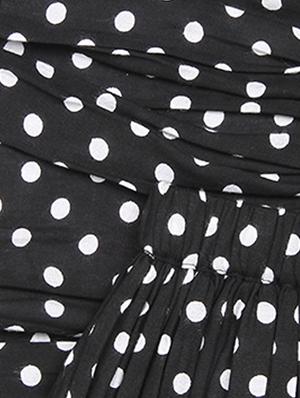 black cotton skirt - 15313318 - Standard Image - 4