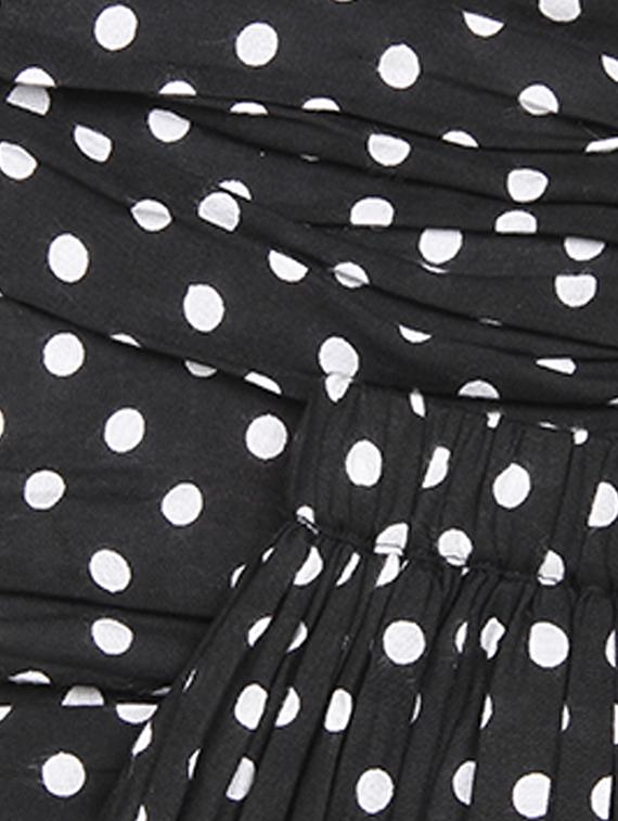 black cotton skirt - 15313318 - Zoom Image - 4