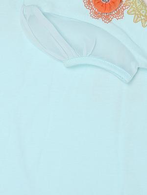 blue cotton top - 15313448 - Standard Image - 4