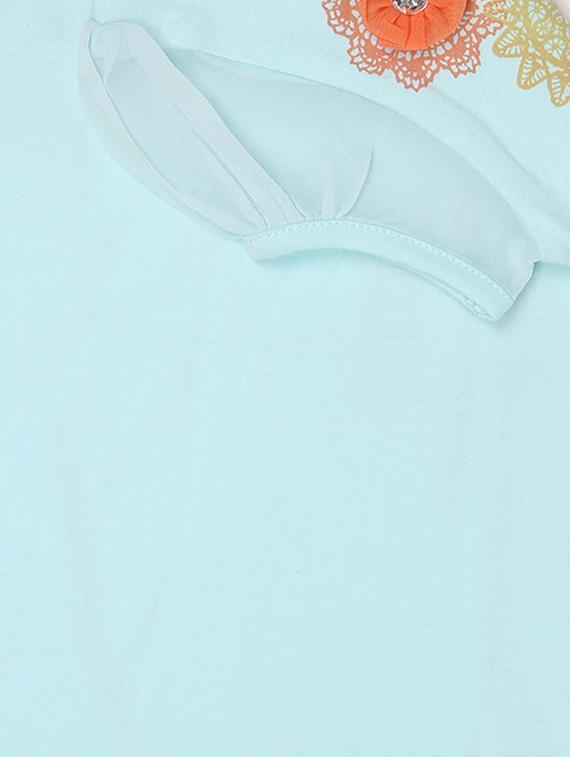 blue cotton top - 15313448 - Zoom Image - 4