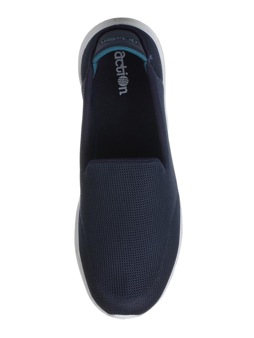 navy mesh slip on sport shoe - 15314901 - Zoom Image - 4