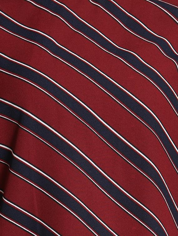 bell sleeved striped top - 15315565 - Zoom Image - 4