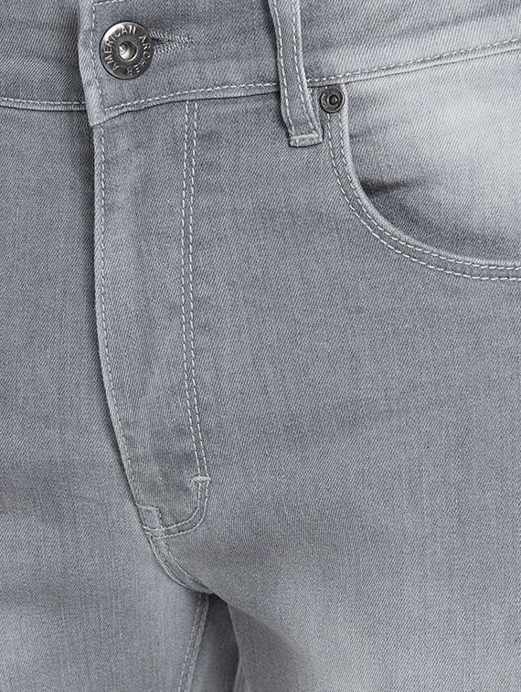grey denim washed jeans - 15316021 - Zoom Image - 4