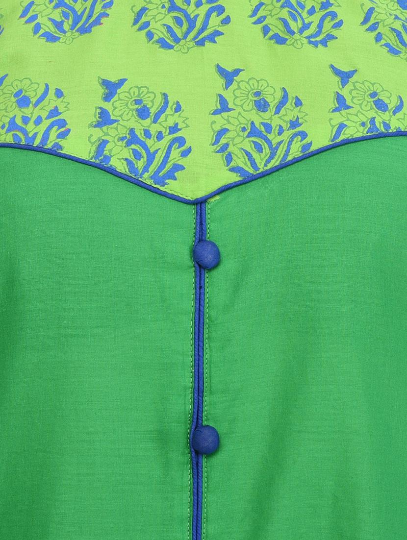 a-line printed kurta - 15316425 - Zoom Image - 4