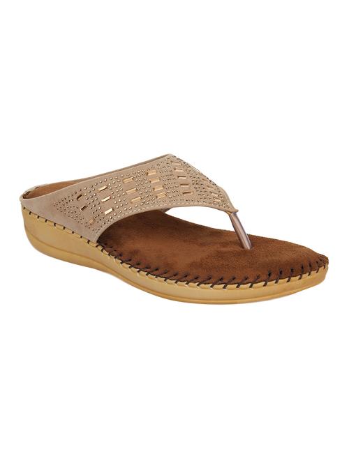 beige toe separator sandal - 15318245 - Standard Image - 1