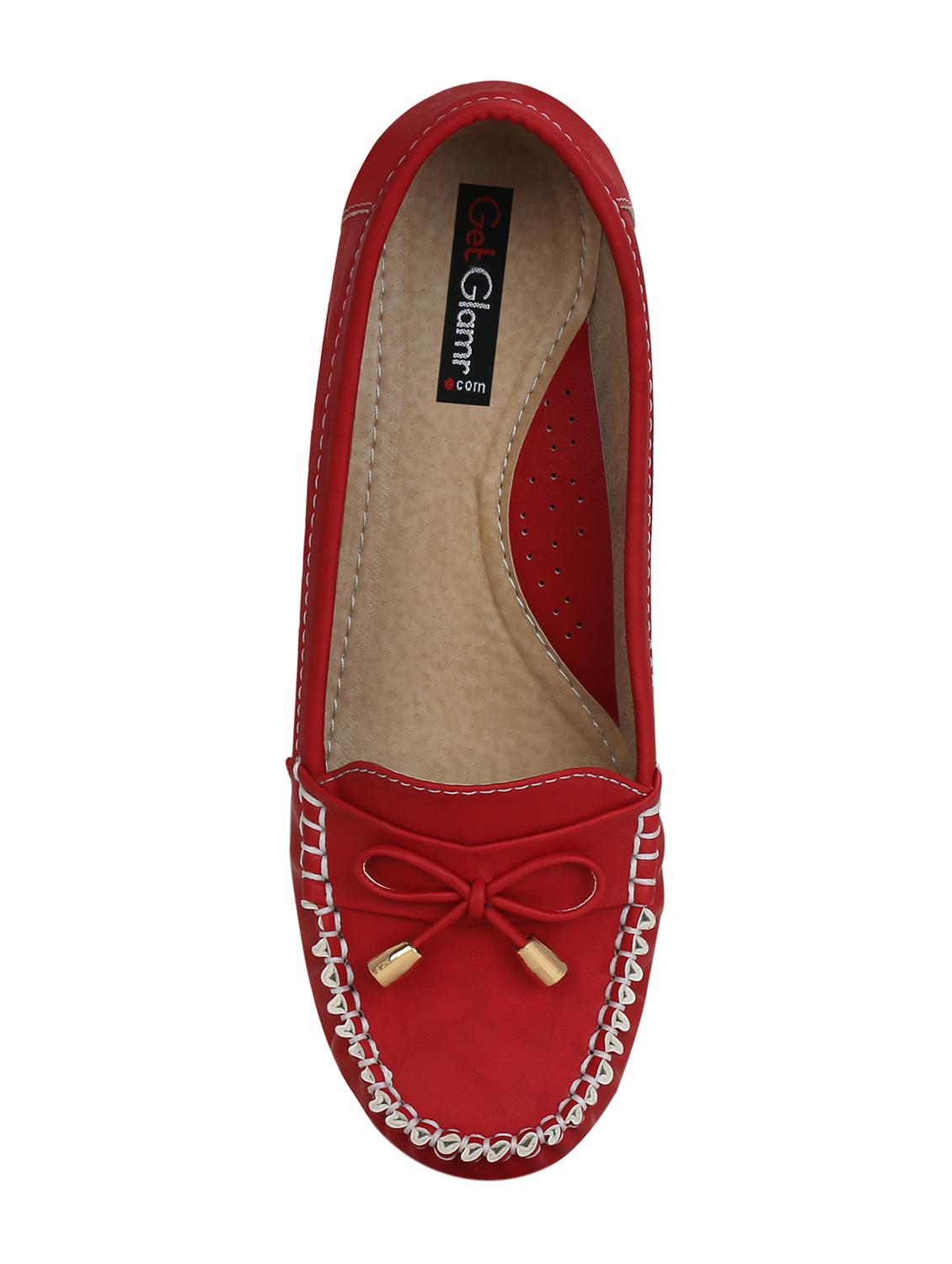 red boo mocassins loafer - 15318667 - Zoom Image - 4