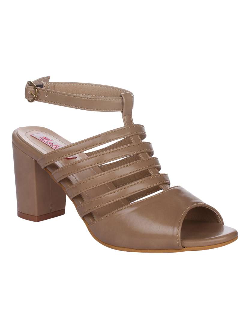 beige ankle strap sandal