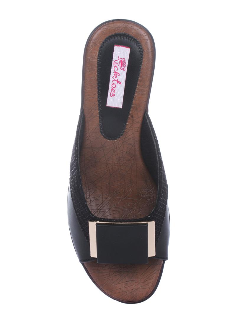 picktoes black wedges heels - 15318892 - Zoom Image - 4