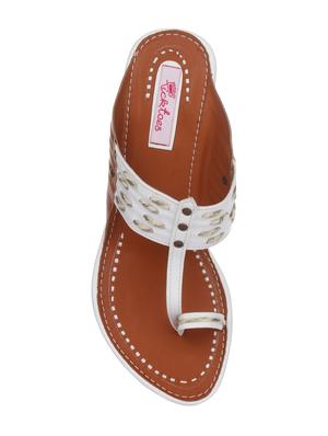 white one toe wedge - 15318911 - Standard Image - 4