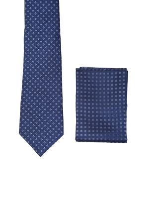 multi colored micro fiber tie with pocket square and belt - 15326425 - Standard Image - 4