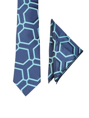 multi colored micro fiber tie with belt and pocketsquare - 15326431 - Standard Image - 4
