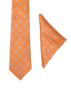 multi colored micro fiber tie with belt and pocket square - 15326440 - Standard Image - 4