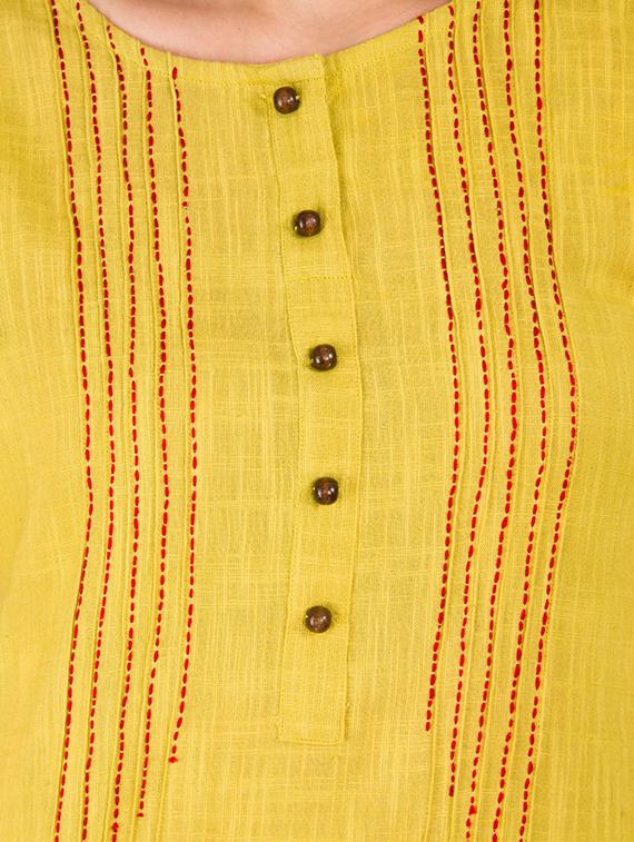 straight kaantha kurta - 15327008 - Zoom Image - 4