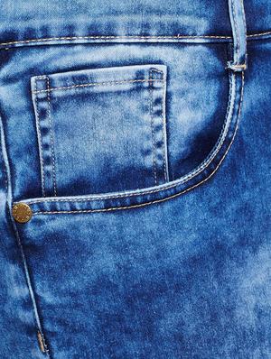 stone washed plus jeans - 15330954 - Standard Image - 4