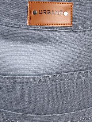 grey heavy washed denim jeans - 15333120 - Standard Image - 4