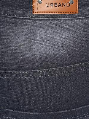 grey cotton blend washed jeans - 15333122 - Standard Image - 4