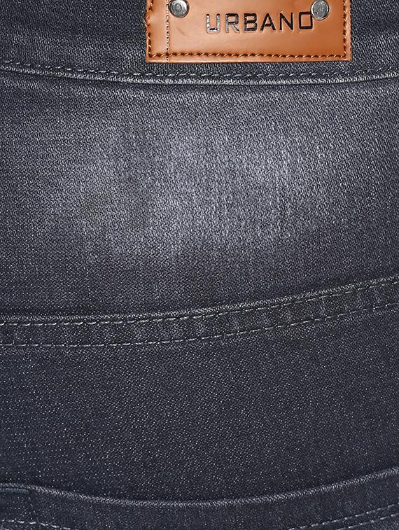 grey cotton blend washed jeans - 15333122 - Zoom Image - 4