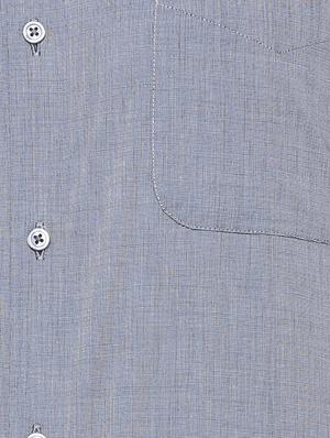 grey cotton formal shirt - 15333417 - Standard Image - 4