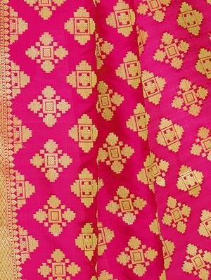 embroidered unstitched churidaar suit - 15333555 - Standard Image - 4
