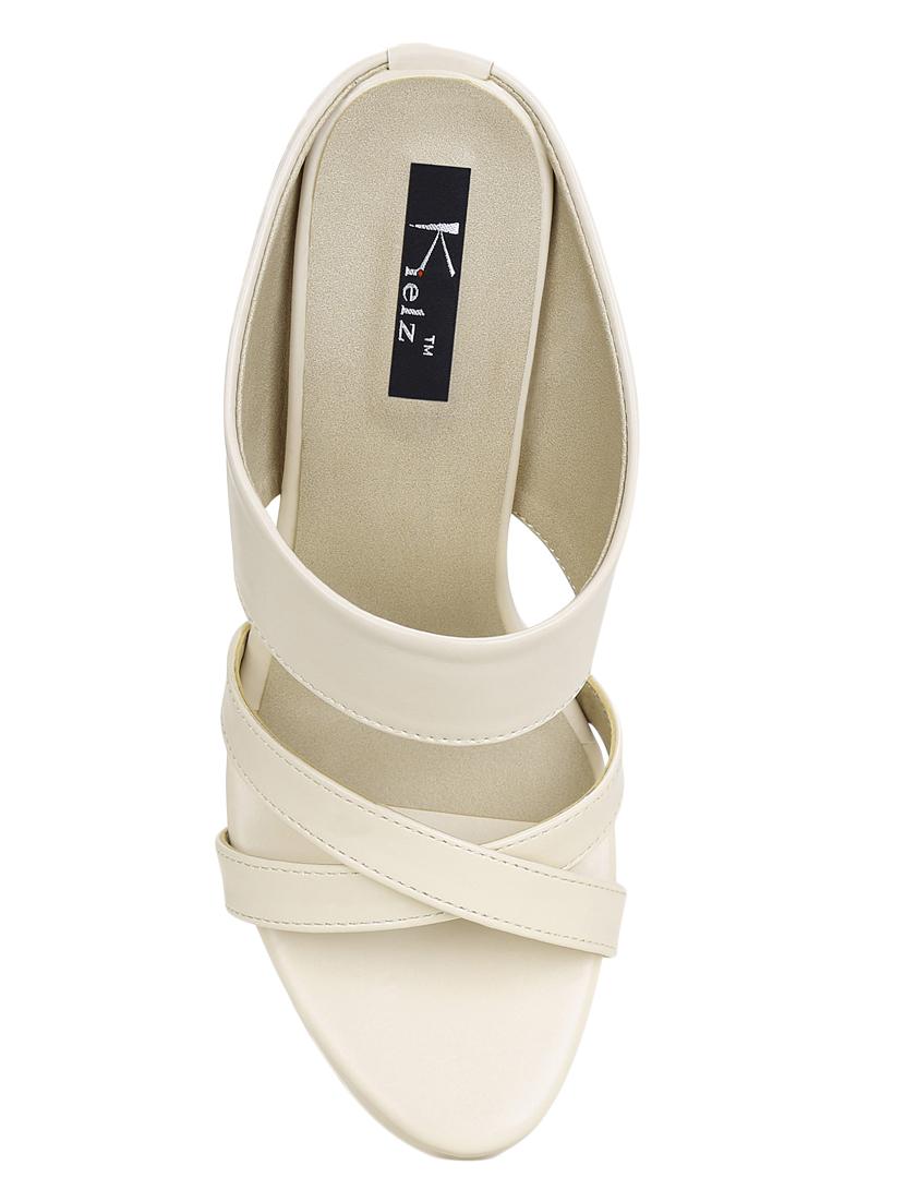white slip on sandal - 15333960 - Zoom Image - 4