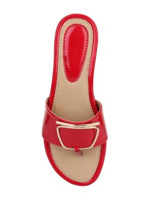 red toe separator sandal - 15334415 - Standard Image - 4