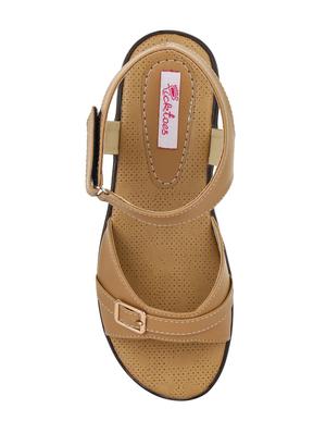 beige ankle strap sandal - 15334429 - Standard Image - 4