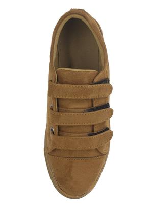 brown Suede slip on sneaker - 15335345 - Standard Image - 4