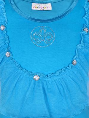 blue cotton frock - 15338459 - Standard Image - 4