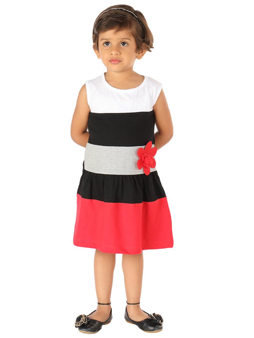 multi colored cotton frock - 15338463 - Zoom Image - 4