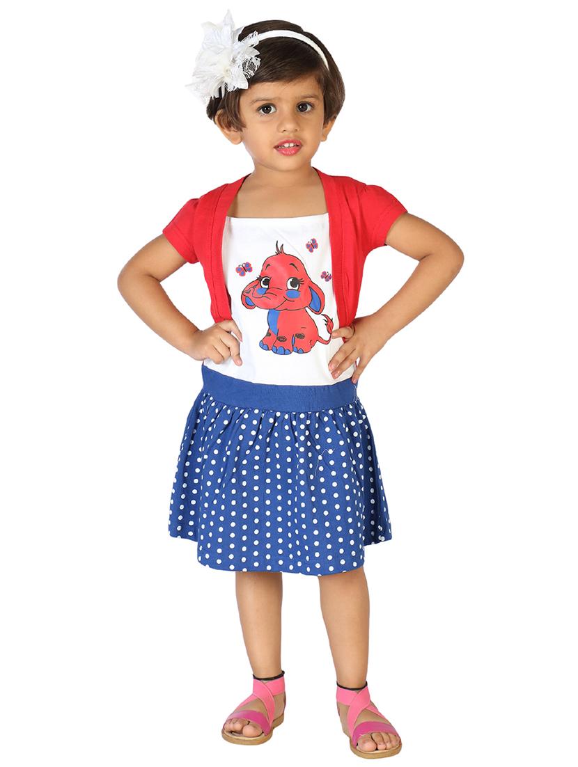multi colored cotton frock - 15338465 - Zoom Image - 4