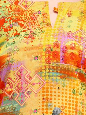 straight printed kurta - 15338691 - Standard Image - 4