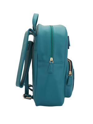 blue leatherette (pu) regular backpack - 15338883 - Standard Image - 4