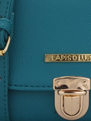 blue leatherette (pu) regular sling bag - 15338896 - Standard Image - 4